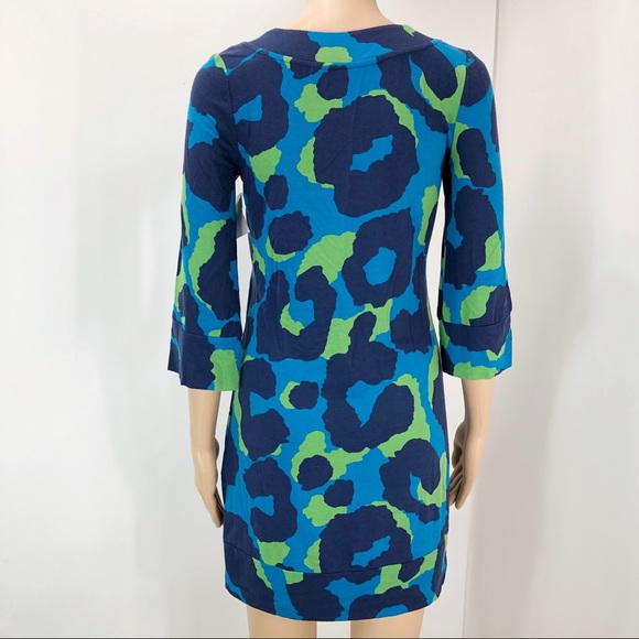 Boden blue long sleeve round neck size 4 dress(24) - Picture 4 of 8